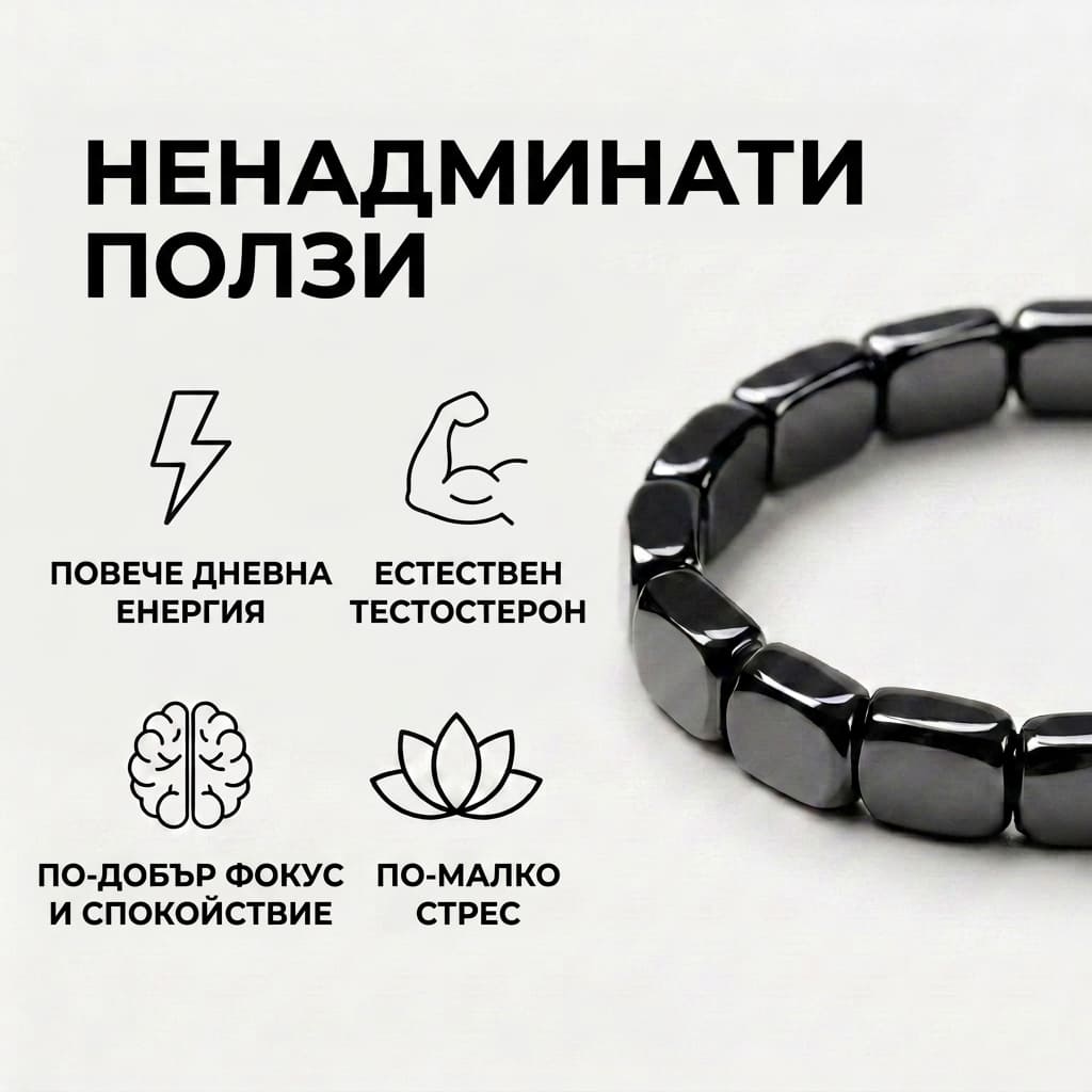 Хематитена гривна Lumo®