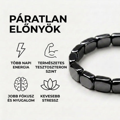 Hematit karkötő Lumo®
