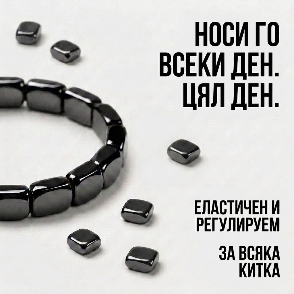 Хематитена гривна Lumo®