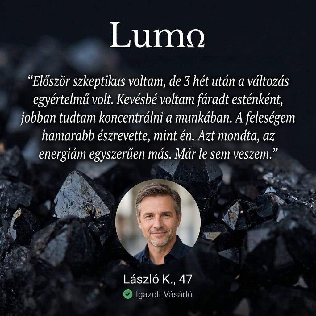Hematit karkötő Lumo®