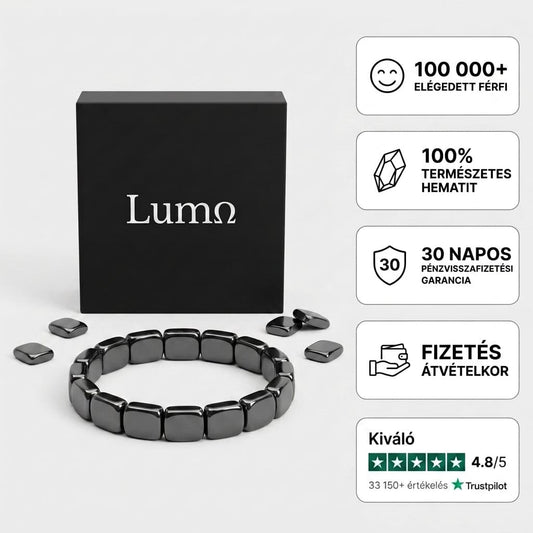 Hematit karkötő Lumo®